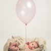 Baby med ballong